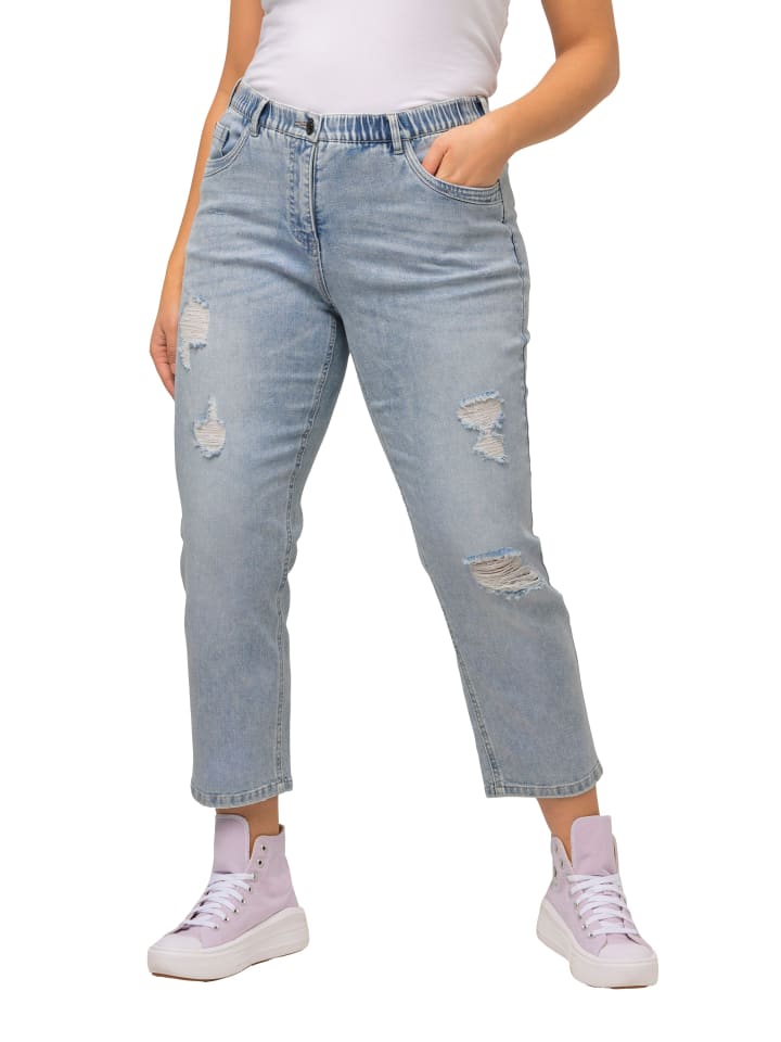 Ulla Popken Jeans in light blue günstig kaufen