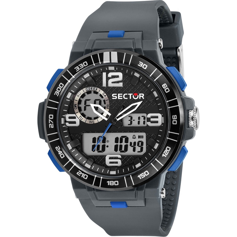 Sector Montre pour hommes Matière synthétique, Aluminium Montre