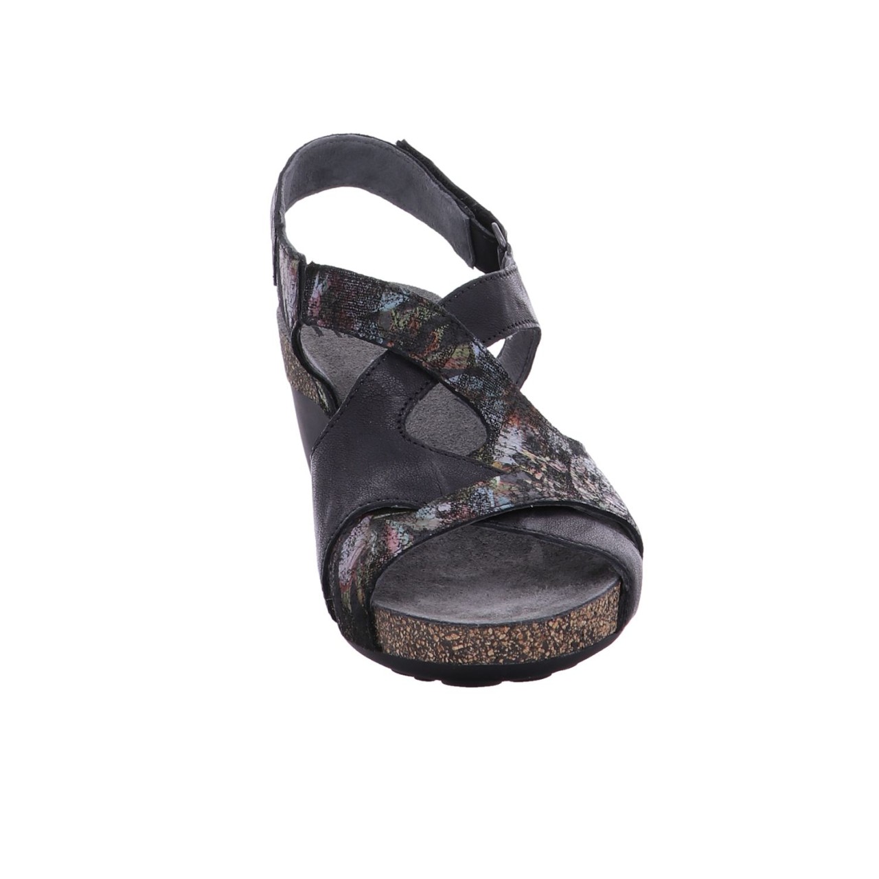 THINK Plateau Sandalen schwarz TRAUDI