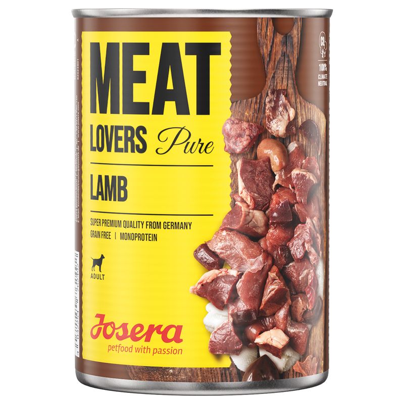 Sparpaket Josera Meatlovers Pure 12 x 800 g