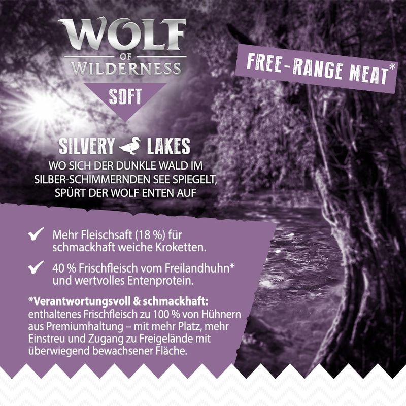 Sparpaket Wolf of Wilderness 'Soft & Strong' 2 x 12 kg