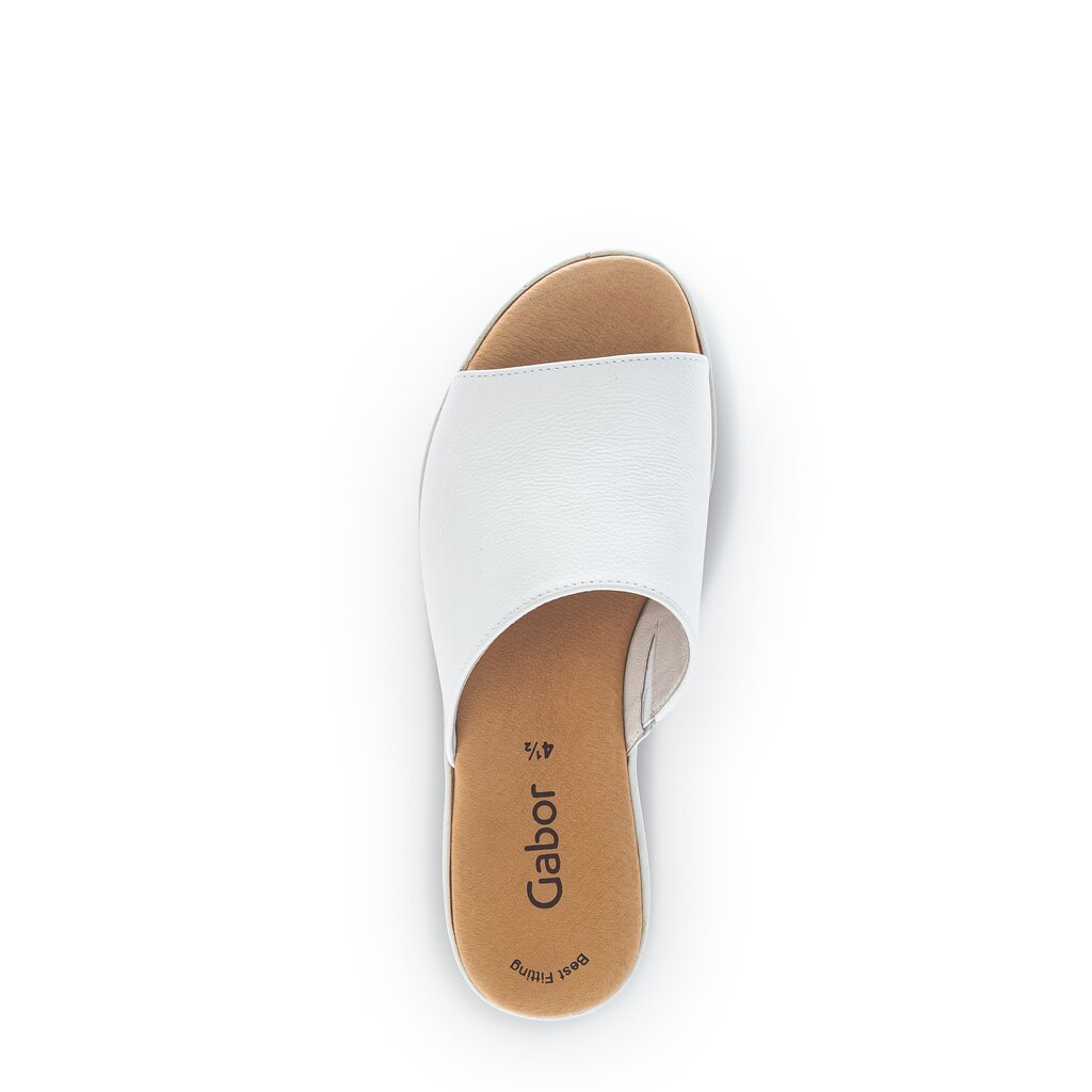 Gabor fashion Pantolette weiß