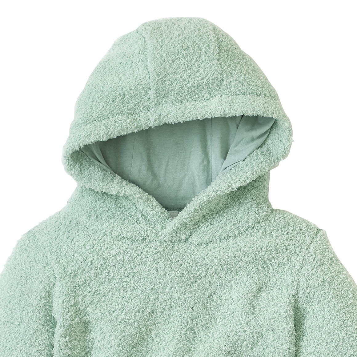 Baby Hoodie aus Teddyplüsch