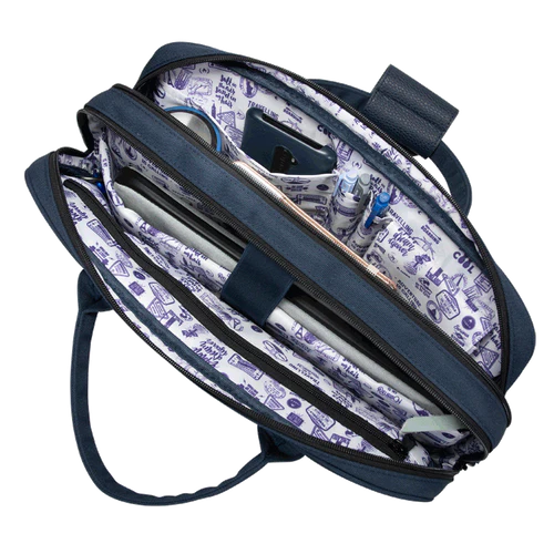 Reykjavik blue laptop bag