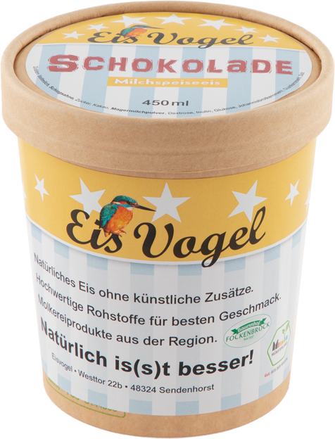 Eisvogel Schokoladeneis