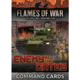 Enemy at the Gates Command Cards (EN)