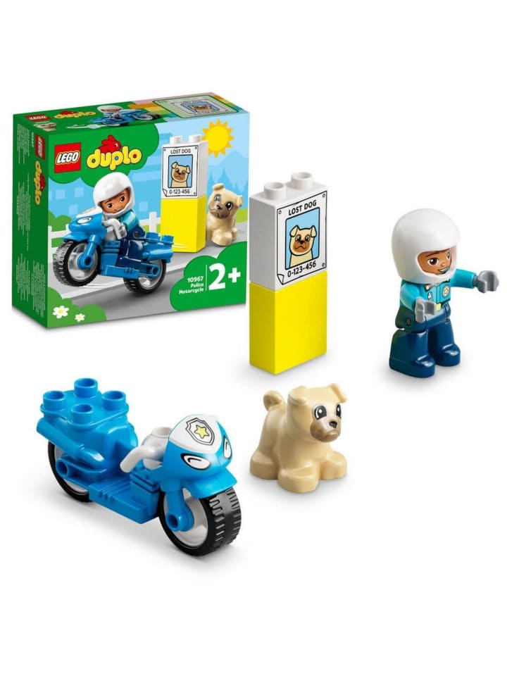 duplo LEGO® DUPLO® 10967 Polizeimotorrad in Mehrfarbig ab 2 Jahre günstig kaufen onesize