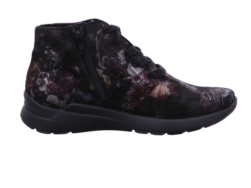 SEMLER Schnür-Stiefeletten schwarz FLORES