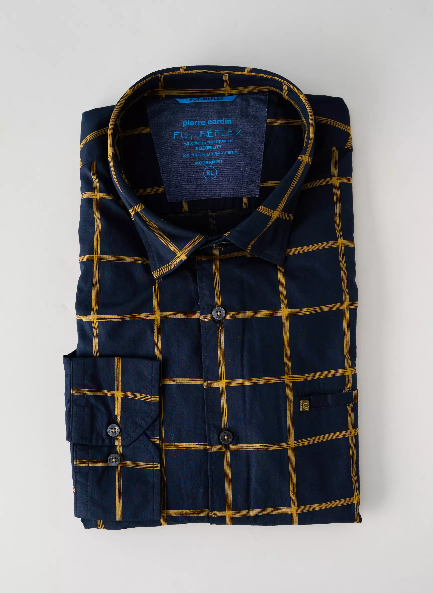Pierre Cardin Manches Longues Homme couleur bleu