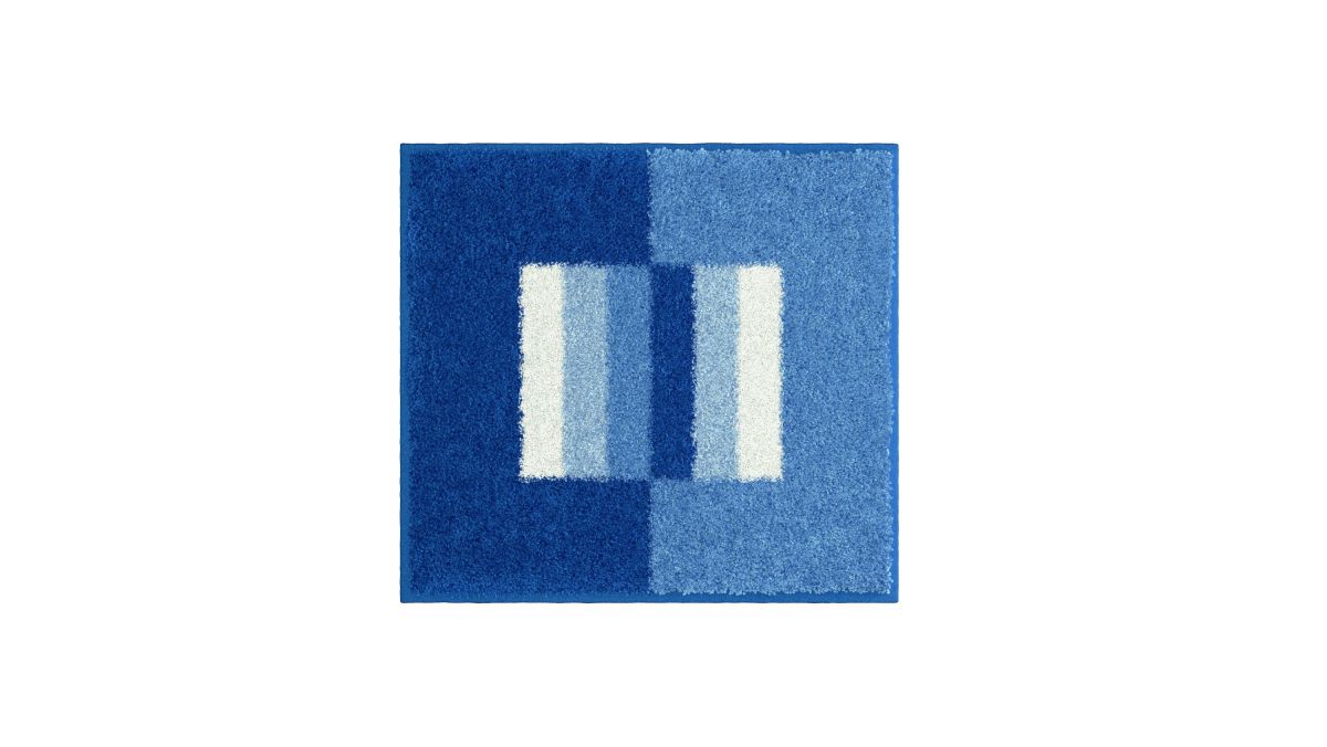 Badematte Capricio Blau 40 x 50 cm