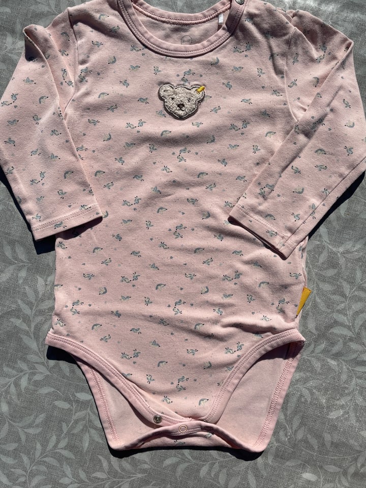 Steiff Body in Rosa/ Grau günstig kaufen 80