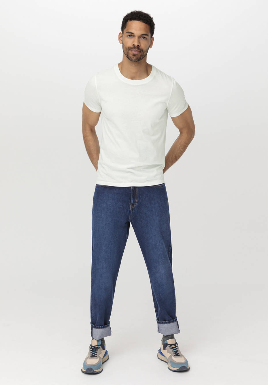 Jeans MADS Relaxed Tapered aus reinem Bio-Denim