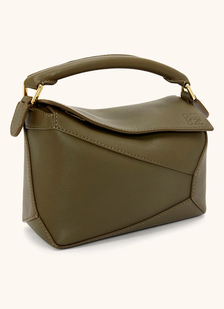 Geantă mini LOEWE Puzzle Edge din piele de vițel