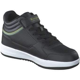 Champion Rebound Vintage Mid Sneaker in schwarz