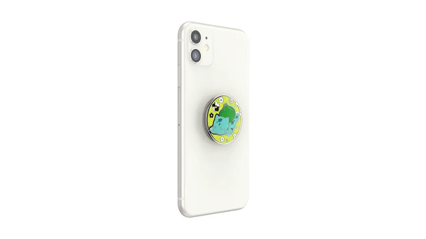 PopGrip - ausziehbarer Handy-Griff Handyhalter - Pokémon Enamel Bulbasaur