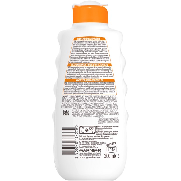 Sonnenschutz-Milch