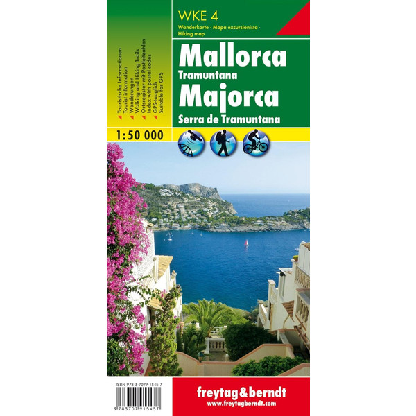 Mallorca - Tramuntana - Wanderkarte