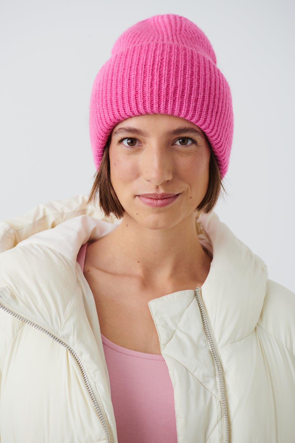 Chunky knitted hat