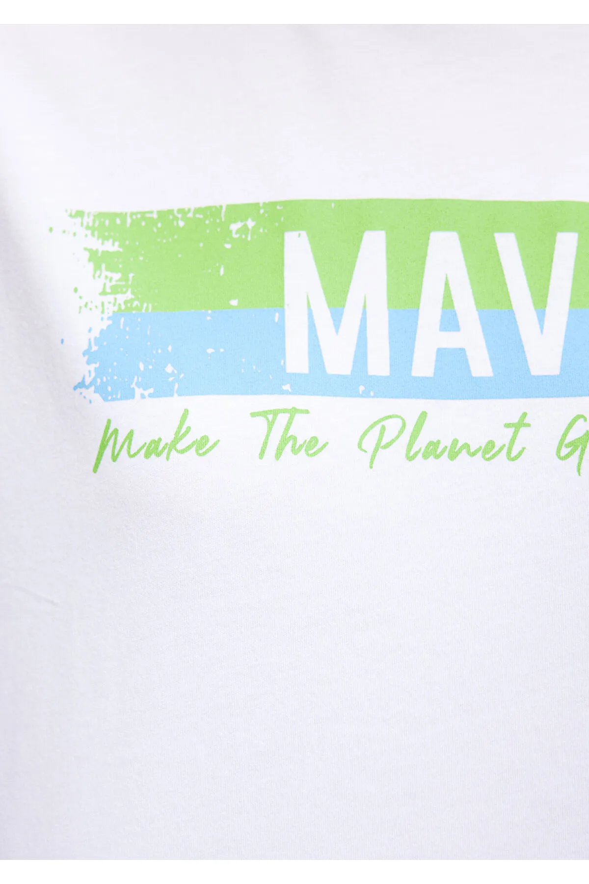 Mavi  T-Shirt mit Aufdruck „Planet Great Again“ – Normale Passform168752-620