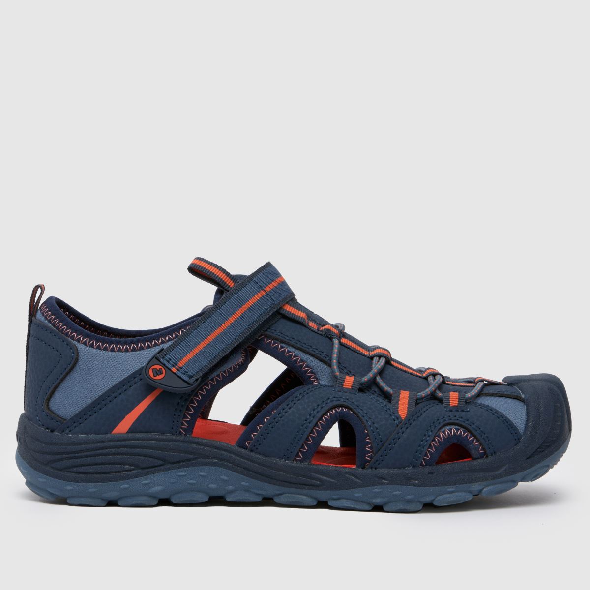 Merrell marinblå multi hydro 2 pojkar ungdomssandaler