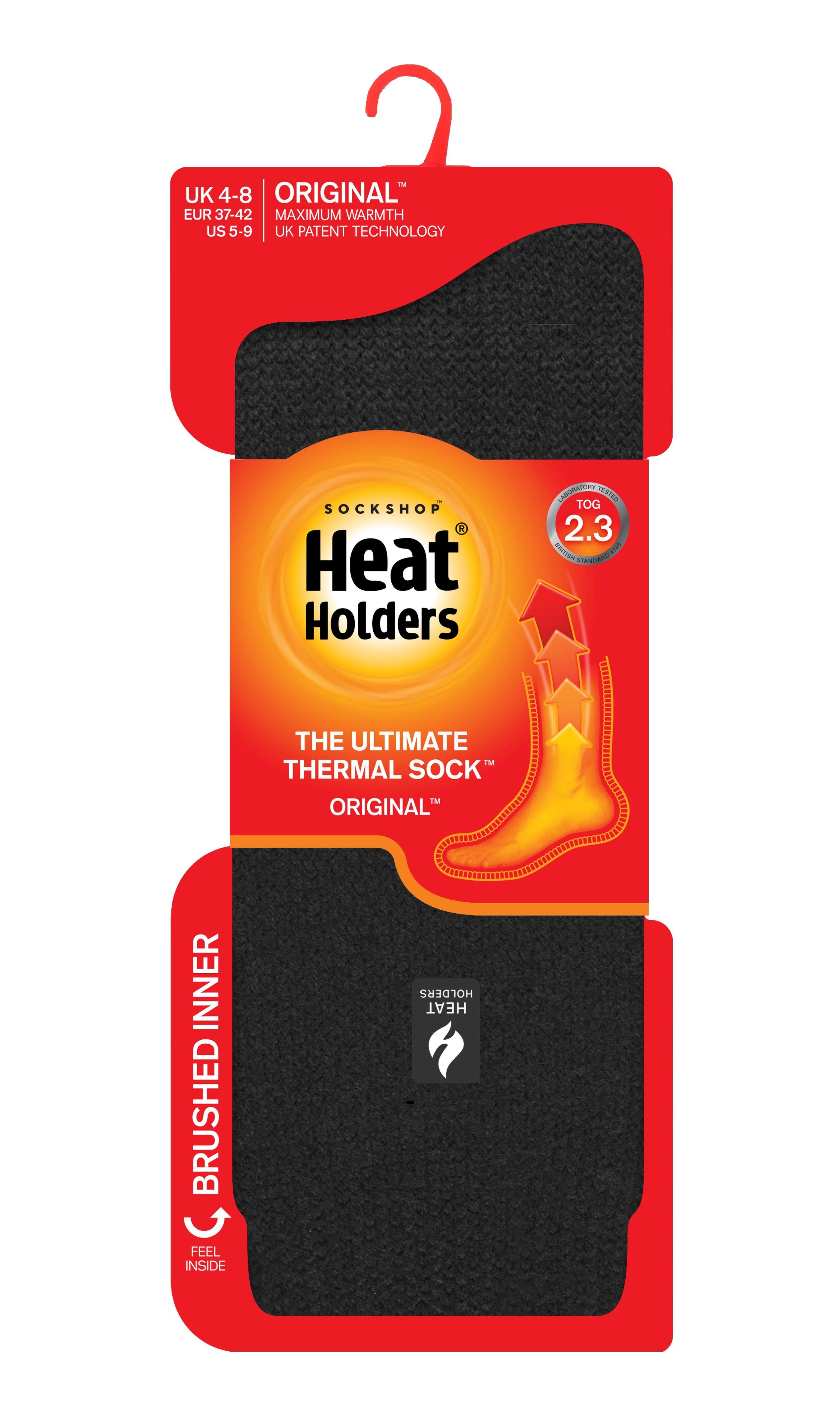 Heat Holders Thermosocken Original Damen Größe 37-42 7x wärmer als Baumwolle