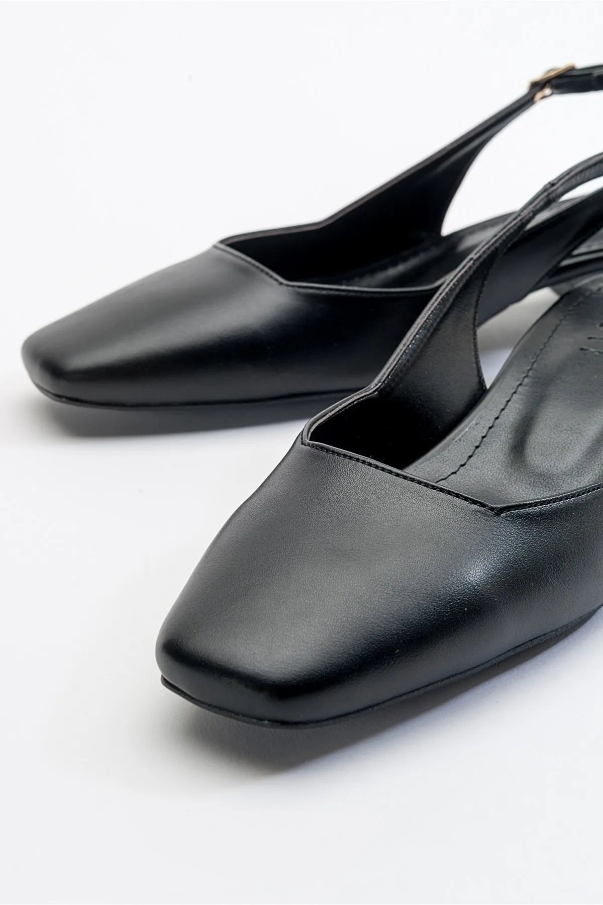 LuviShoes  State Black Skin Damen-Schuhe mit Absatz