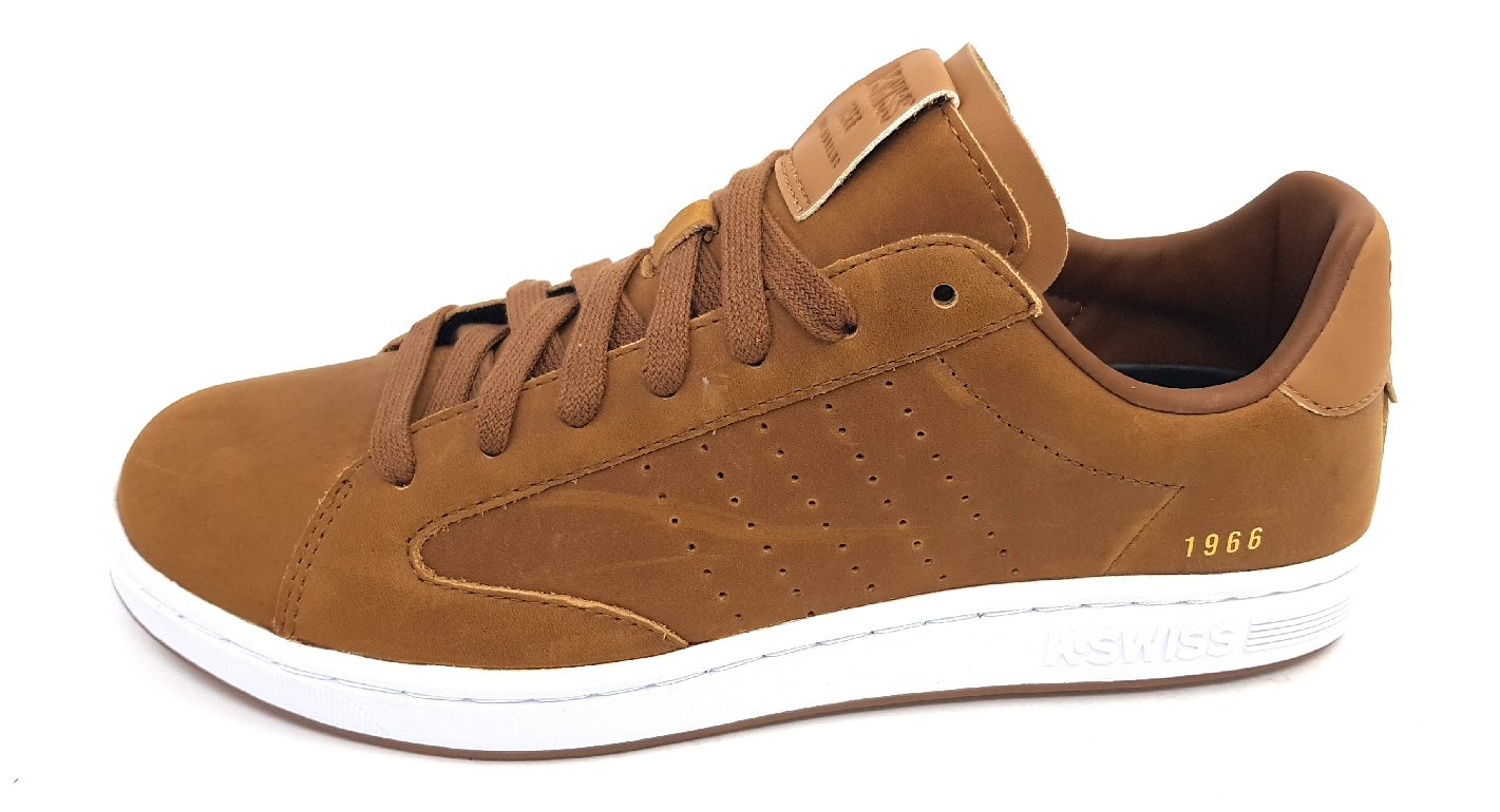K-Swiss 07950-248-M Braun tabacco/white