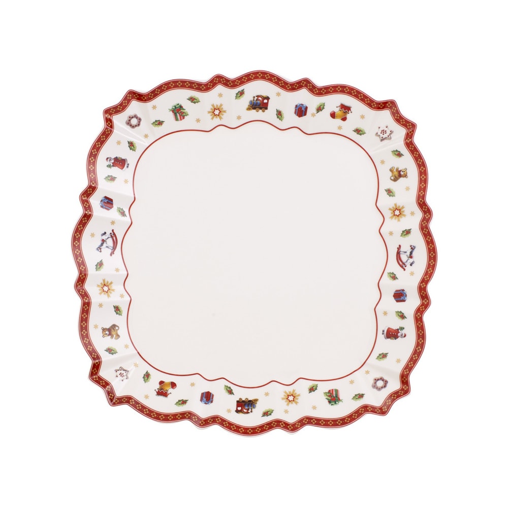 Villeroy & Boch Plat de service carré Toy's Delight vaisselle