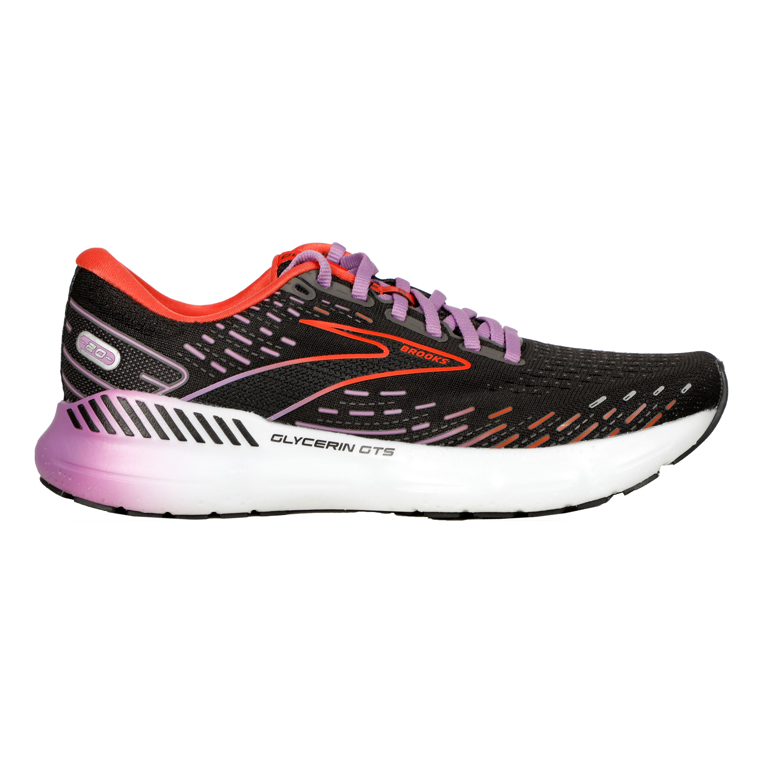 Glycerin 20 Neutralschuh Damen - Schwarz, Orange