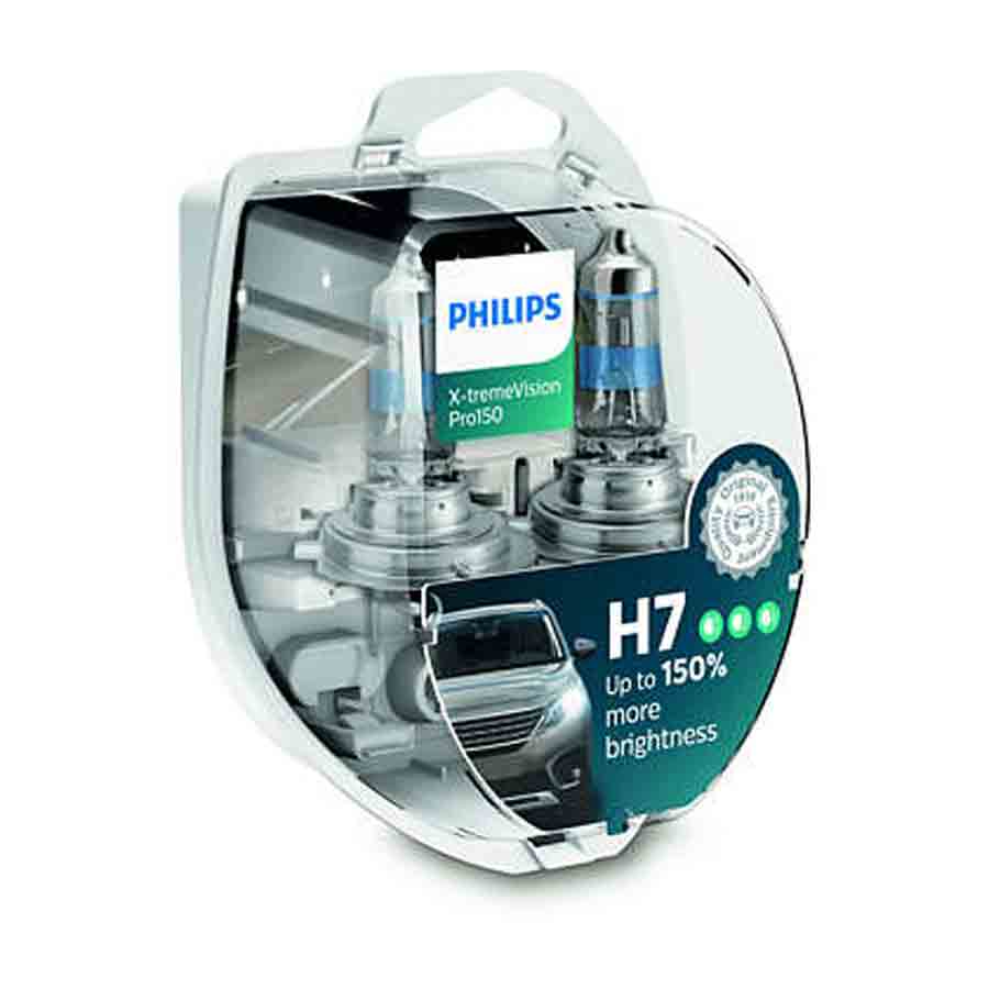 Philips X-treme Vision Pro150 H7 Halogen-Scheinwerferlampe, 2 Stück - ATU