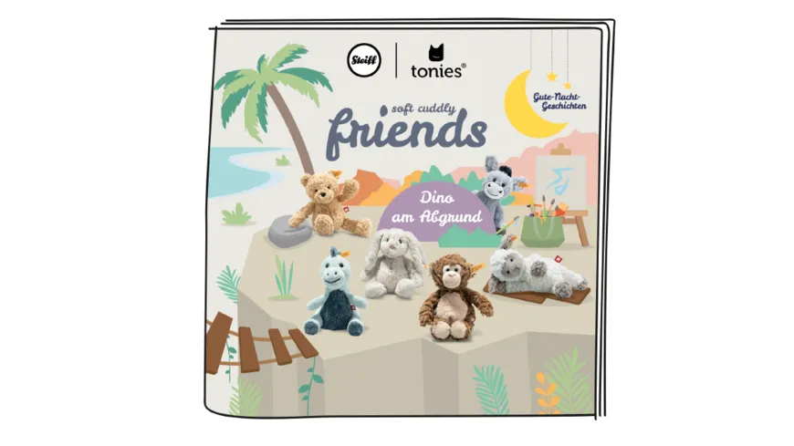 tonies - Hörfigur für die Toniebox: Steiff Soft Cuddly Friends mit Hörspiel: Bodo Schimpanse