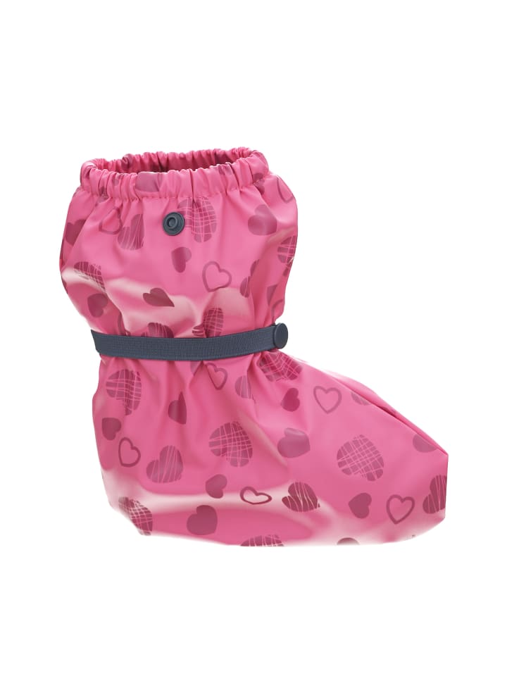 Playshoes Regenfüßlinge mit Fleece-Futter Herzchen in Pink günstig kaufen