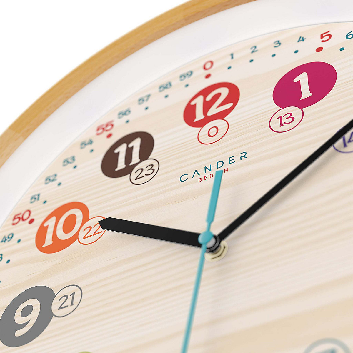 Lautlose Wanduhr