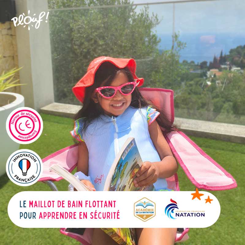 Maillot de bain flottant : Nana Bleu