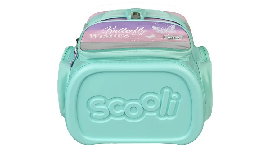 Scooli Butterfly EasyFit Schulranzen-Set 5teilig