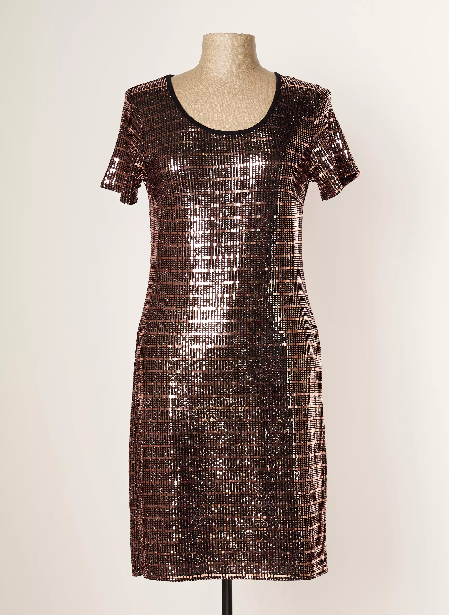 Halogene Robes Mi Longues Femme couleur marron