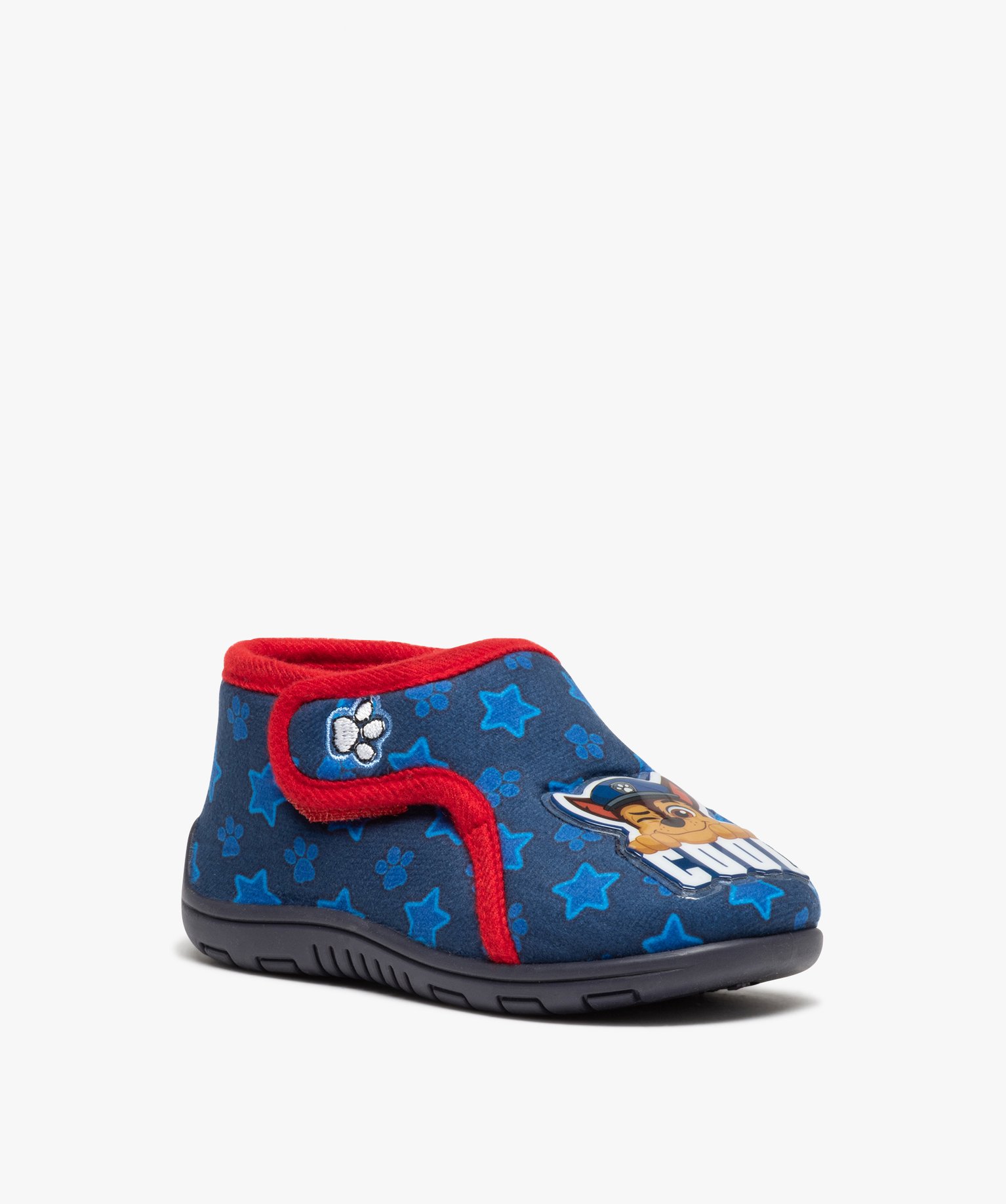 Chaussons Garçon bottillons à scratch – Pat’ Patrouille bleu | GEMO