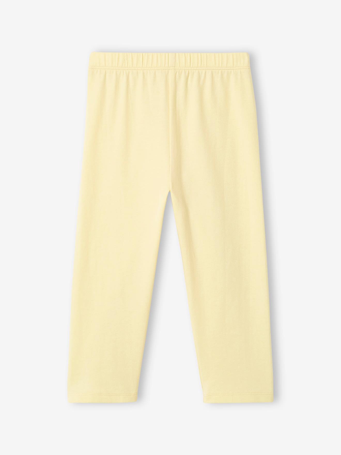 Vertbaudet 2er-Pack Mädchen 3/4-Leggings BASIC Oeko-Tex - pack koralle
