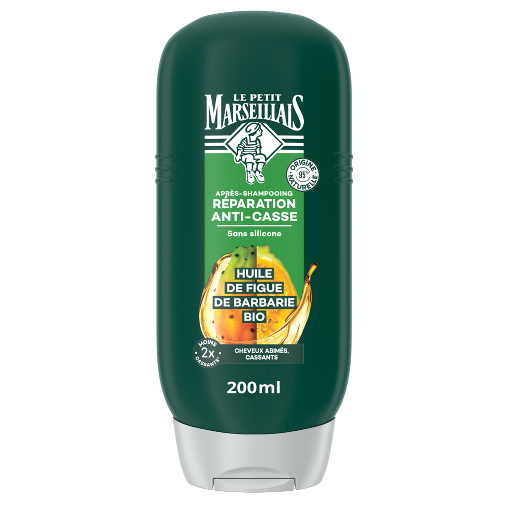 le petit marseillais Après-Shampooing Infusion Nutrition, Calendula BIO & Huile d'Argan BIO Après-Shampooing