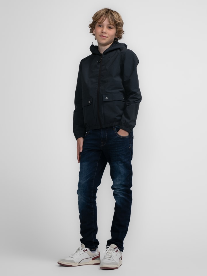 Petrol Industries Tapered Fit Jeans Turner Sequim in Blau günstig kaufen
