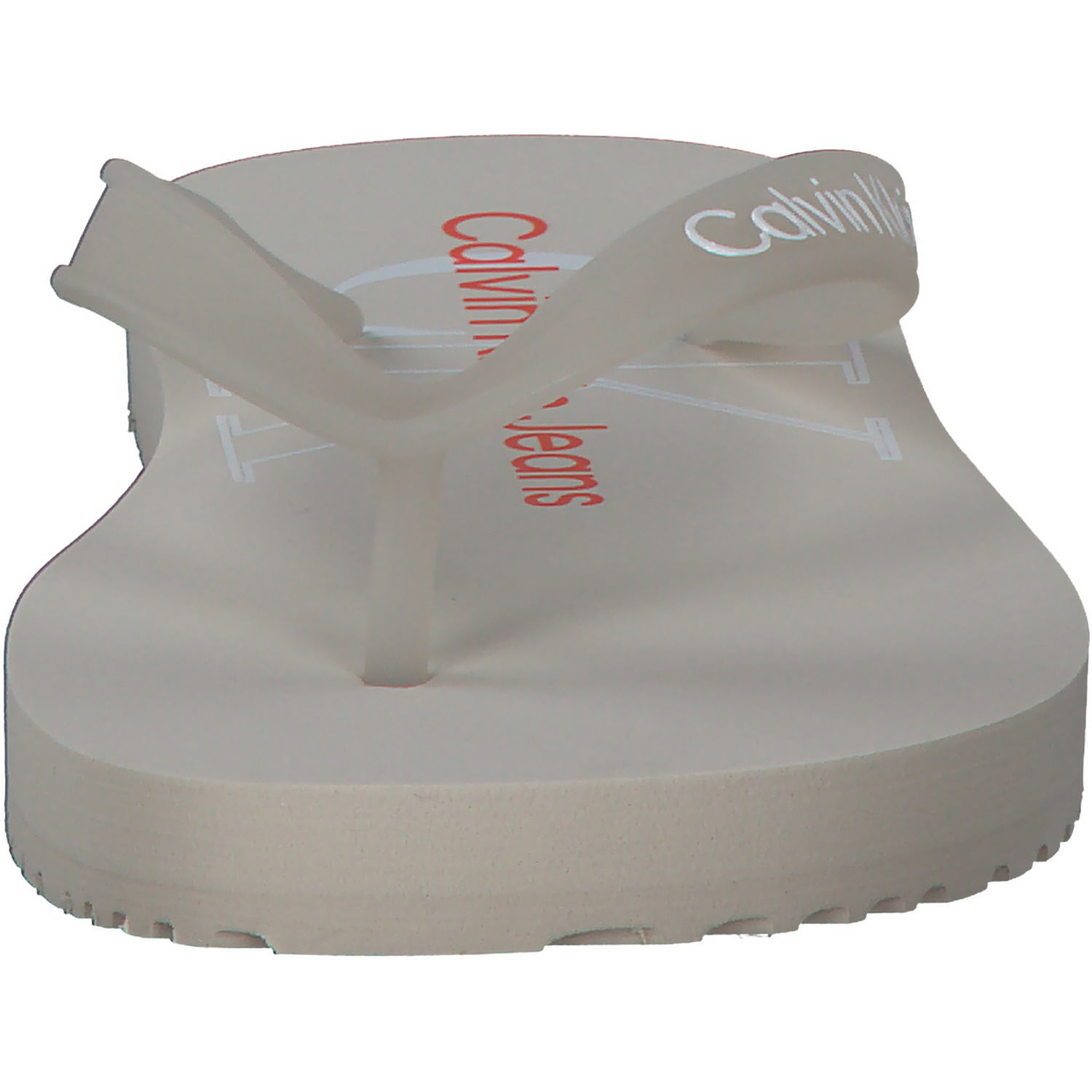 Calvin Klein YW0YW00098, Zehentrenner, Damen, Grau