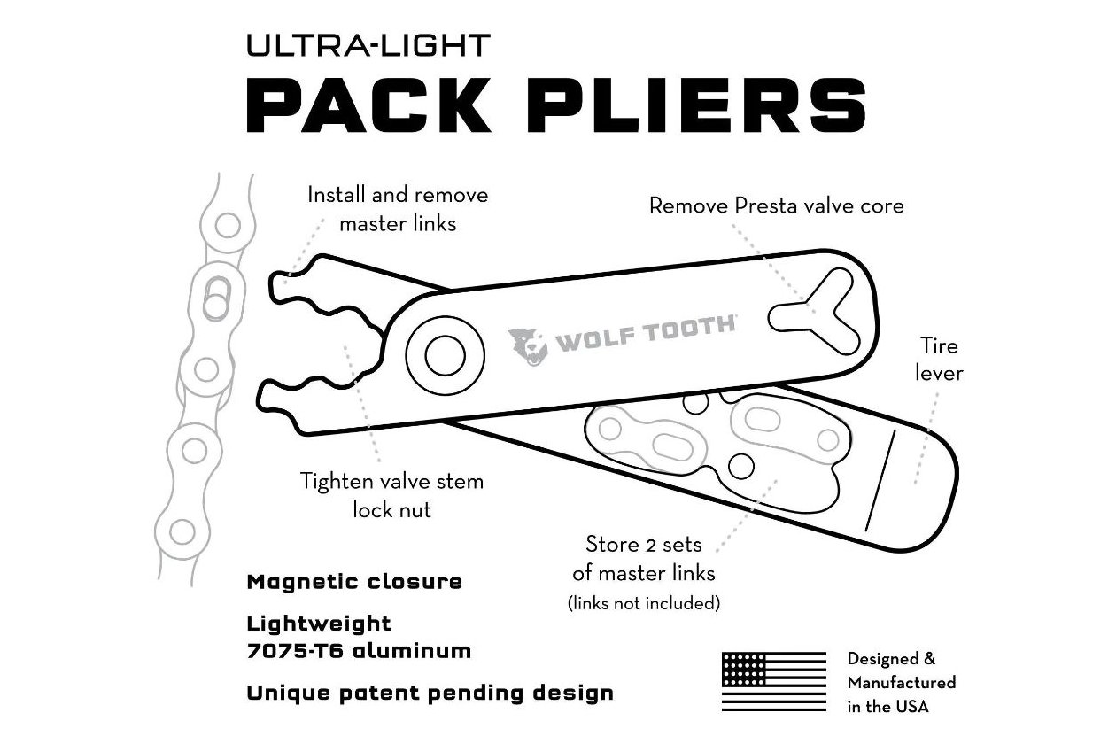 WOLFTOOTH Master Link Combo Pliers Kombizange