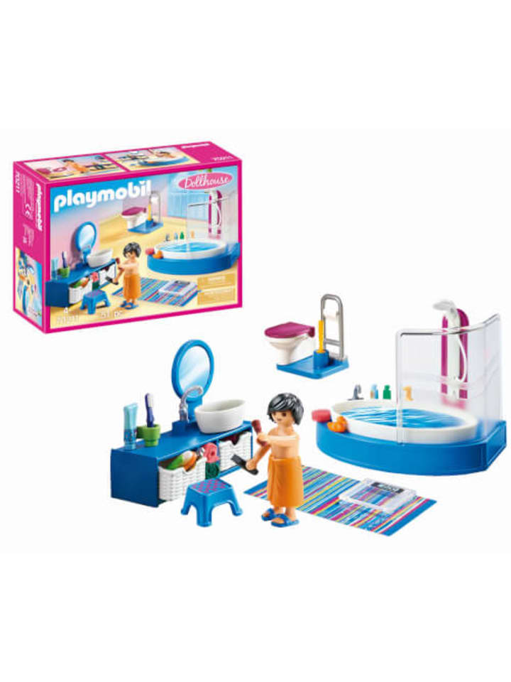 Playmobil Spielfigur Set Puppenhaus Badezimmer, ab 4 Jahre günstig kaufen onesize
