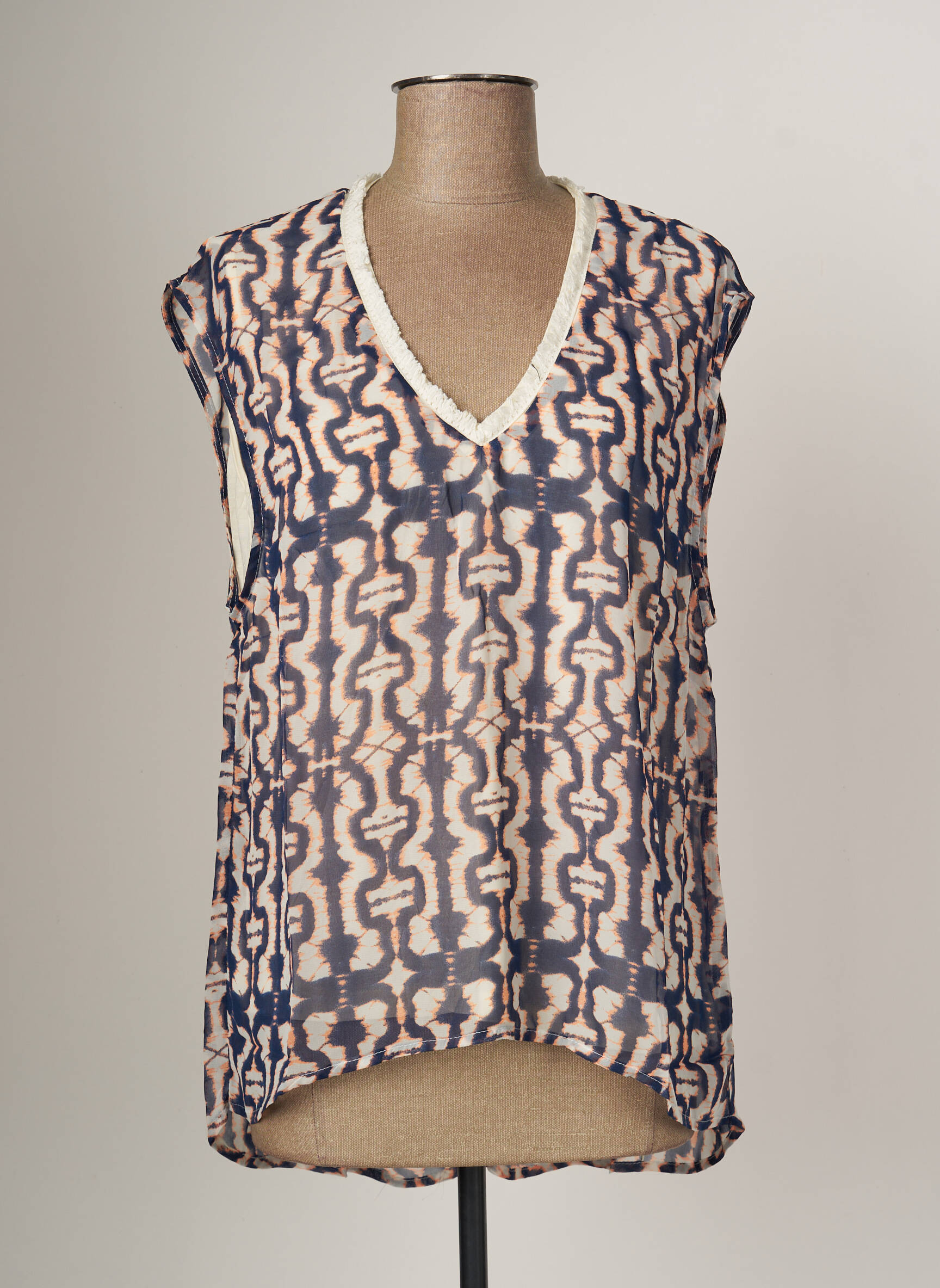 Areline Tuniquemanchecourte Femme couleur beige