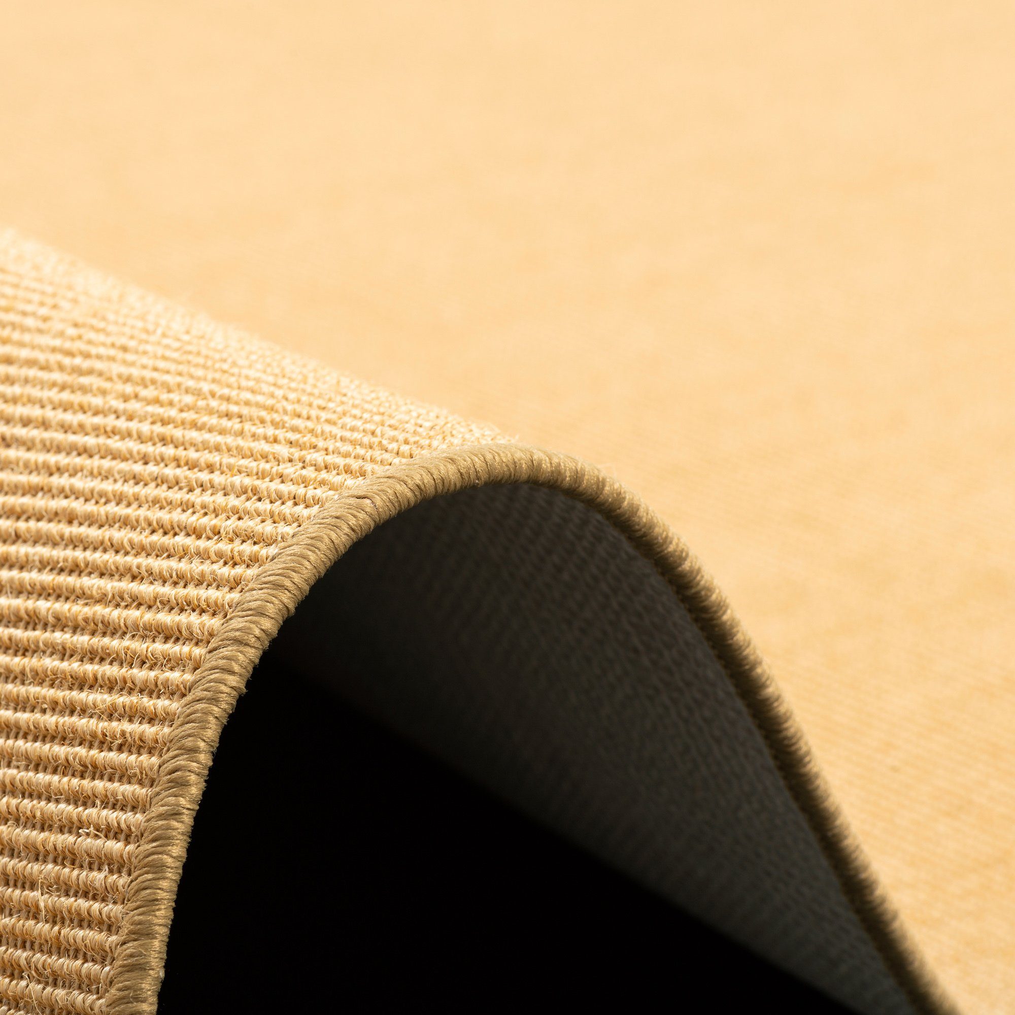 Sisalteppich Sisal Natur Läufer Teppich, Snapstyle, Rechteckig, Höhe: 6 mm