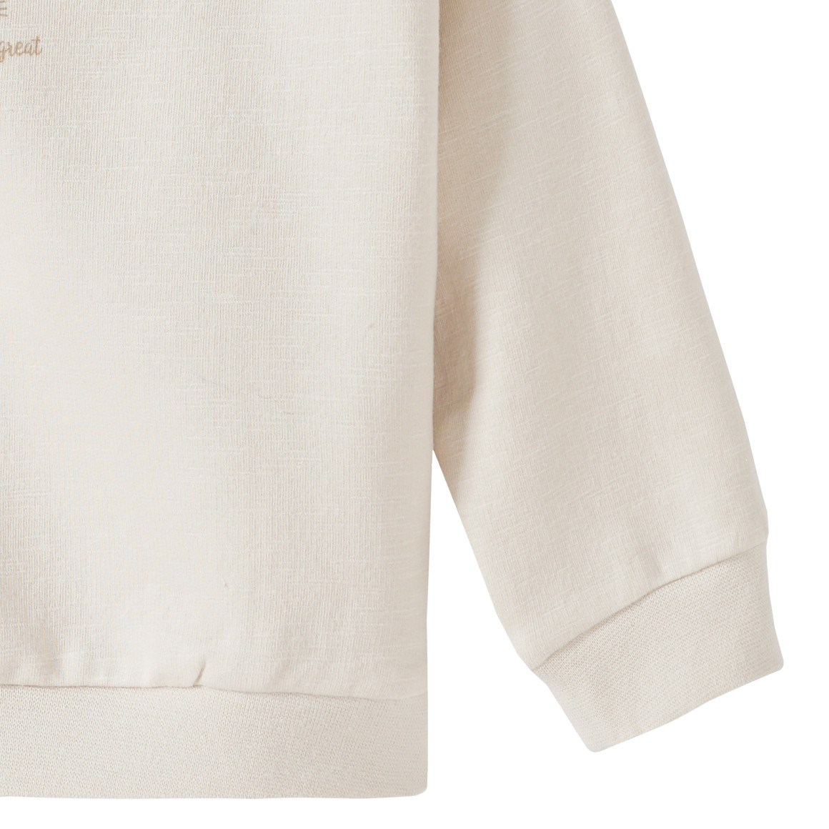 Baby Sweatshirt mit Hasen-Motiv
