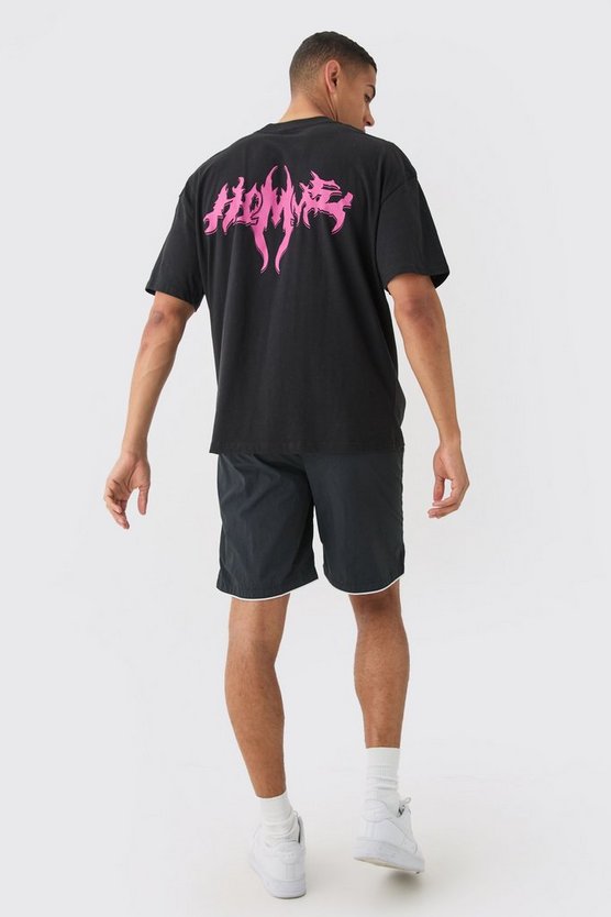 Teflon Laufshorts mit Paspeln