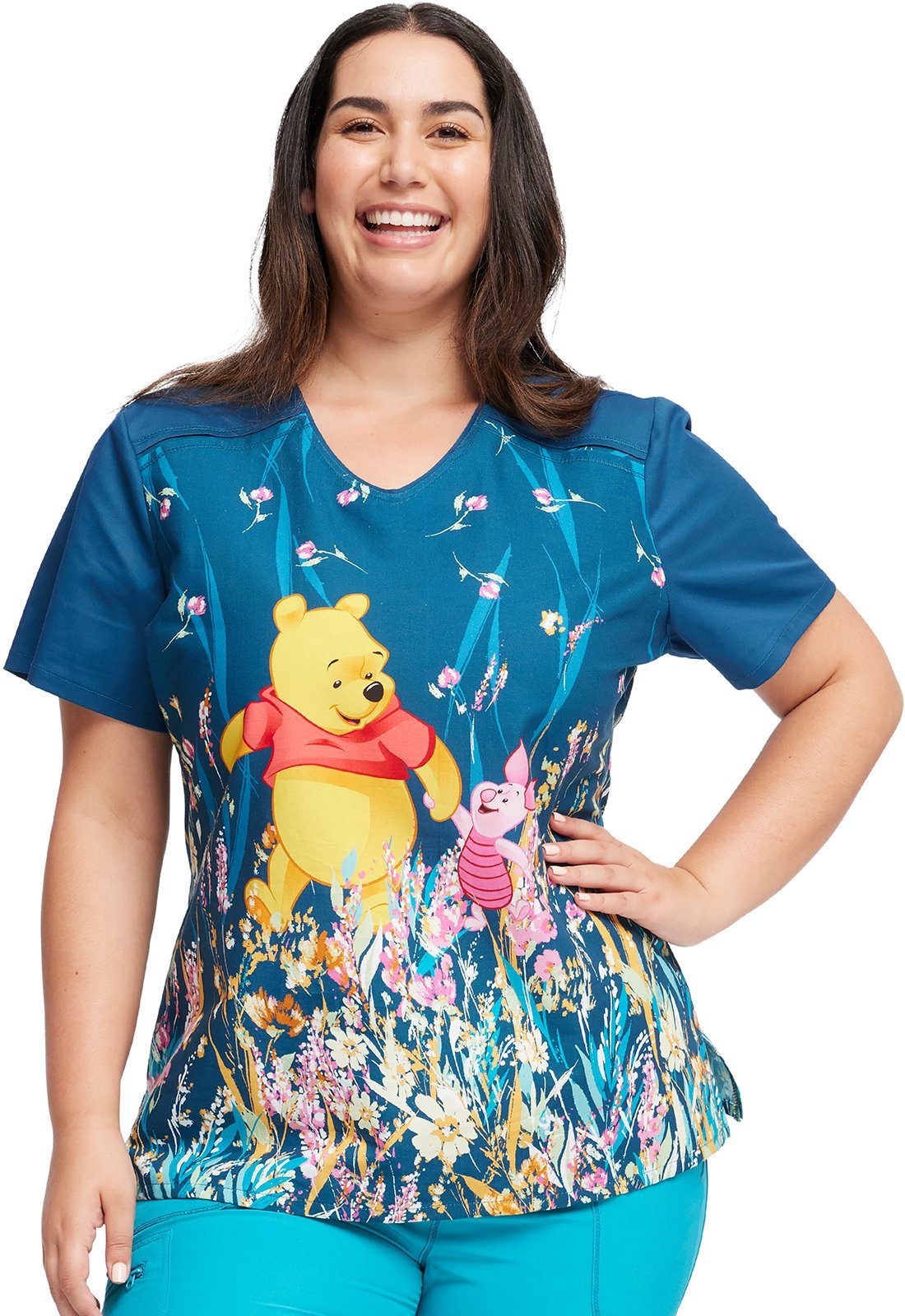 Cherokee Funktionsbluse Bunt bedruckter Damen Kasack 