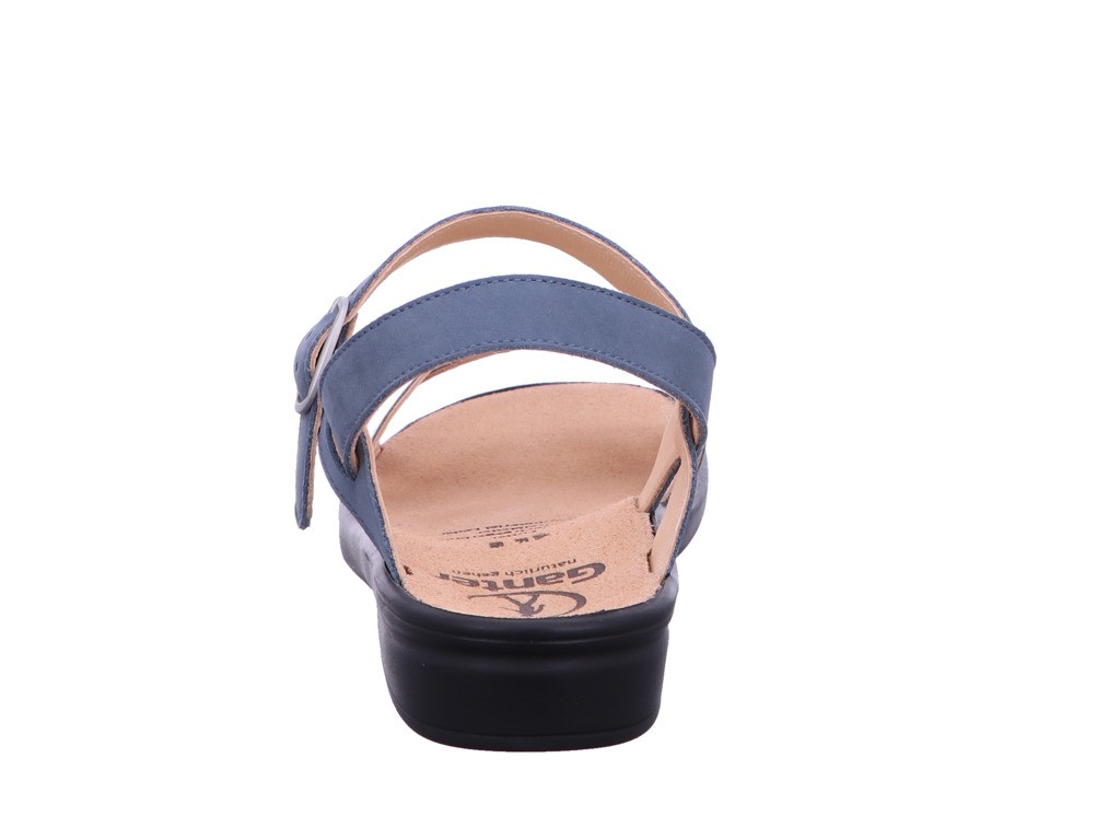 GANTER Riemchen Sandalen blau Sonnica E jeans Leder