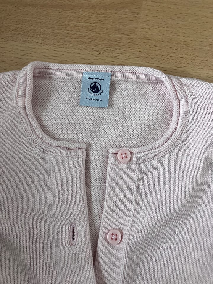 PETIT BATEAU Cardigan in Rosa günstig kaufen 92